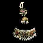 Zahra Multicolor Choker Set