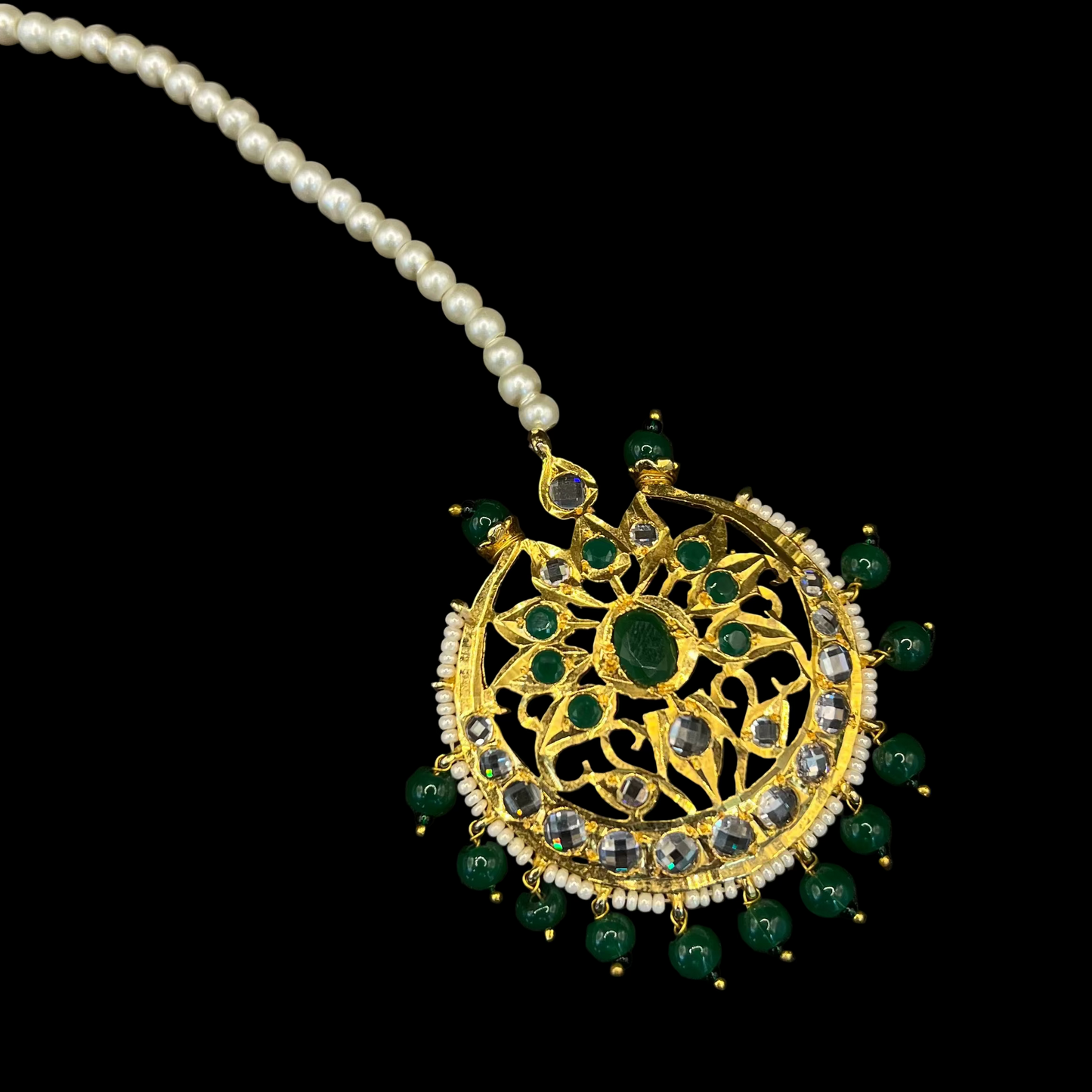 Amira Green Circle Tikka