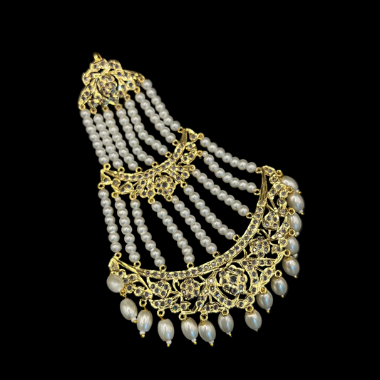 Aaliya White Jhoomar