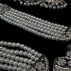 Meher Silver Long Necklace Set