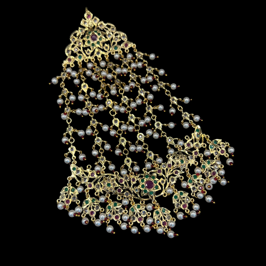 Sehar Red & Green Jhoomar